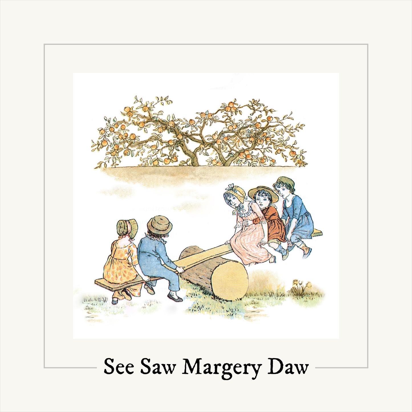 See Saw Margery Daw